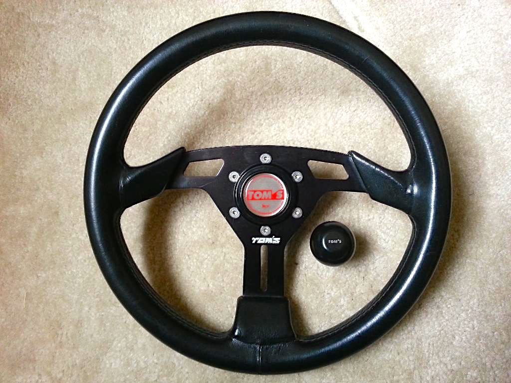 WTB TOM's steering wheel Japanese Nostalgic Car